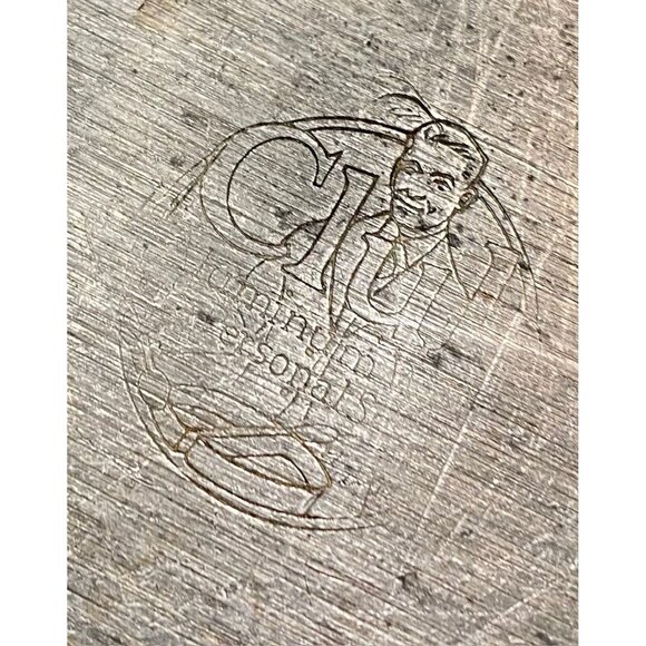 Vintage Mid-Century Modern Aluminum Pitcher | 9" MCM Wood Handle Thermal Carafe - Picture 6 of 6